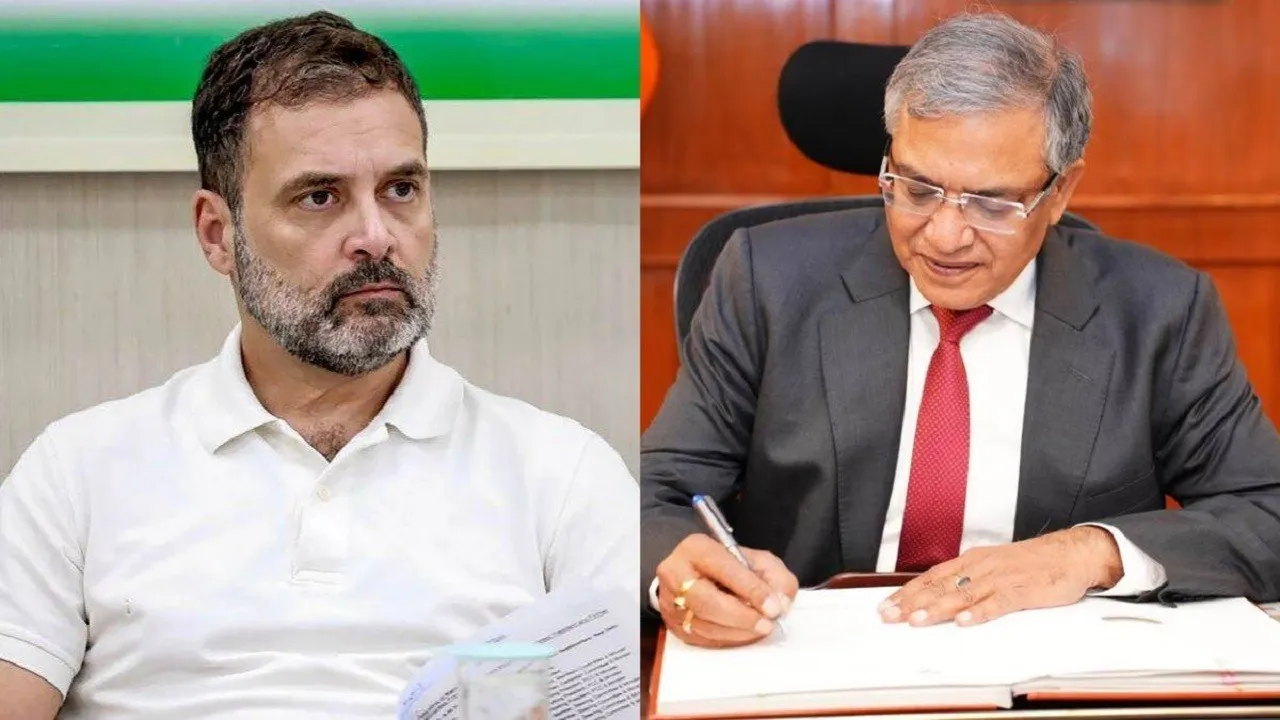 rahul gandhi and cec gyanesh kumar