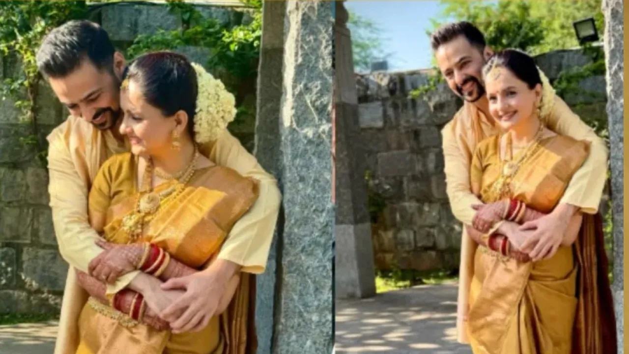 saath nibhaana saathiya fame actress Giaa Manek got married with boyfriend varunn jain photos viral