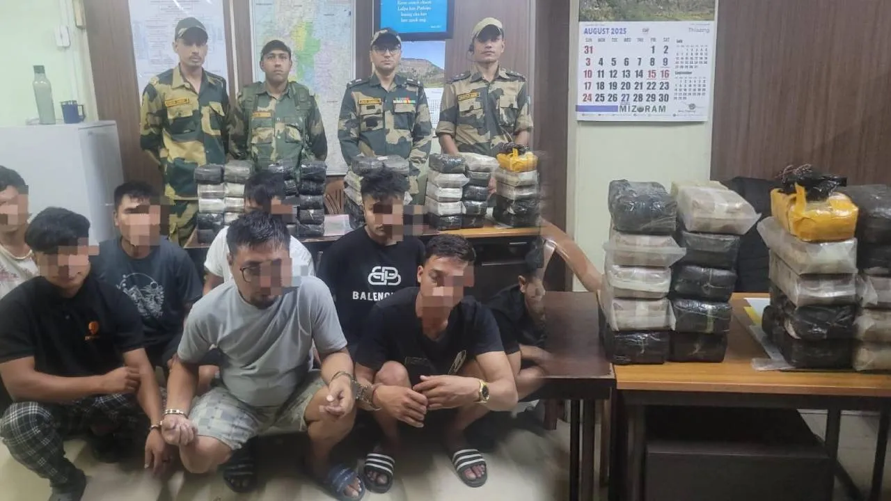 BSF seizes methamphetamine pills