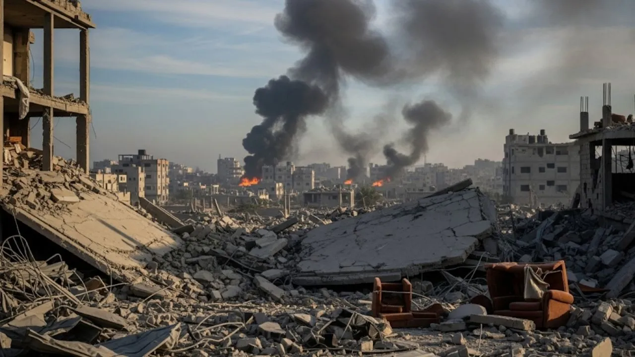 33 Palestinians killed in Israel attack news in hindi