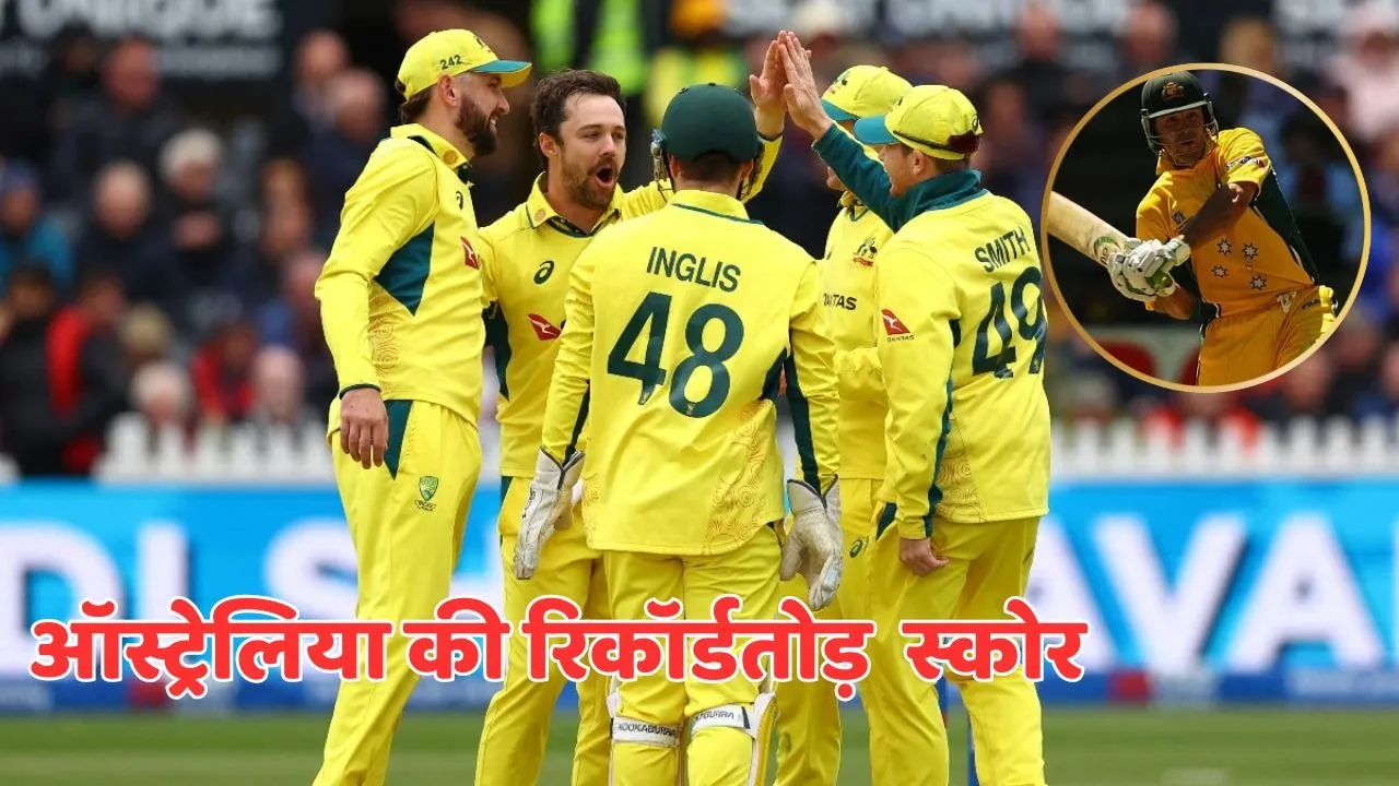 australia post 431 runs against south africa which is Second highest total in ODI History for australia