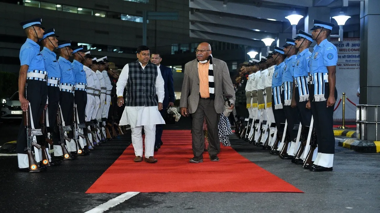 Fiji Prime Minister India Visit