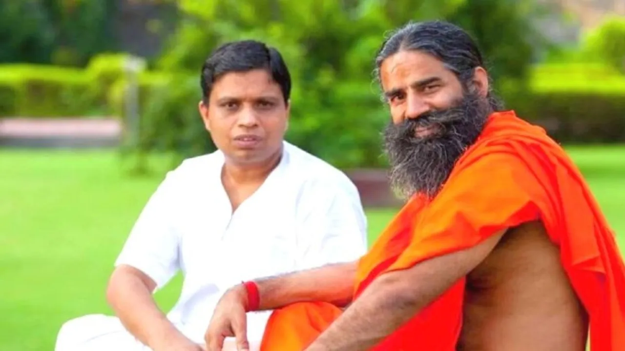 Baba Ramdev and Acharya Balkrishna