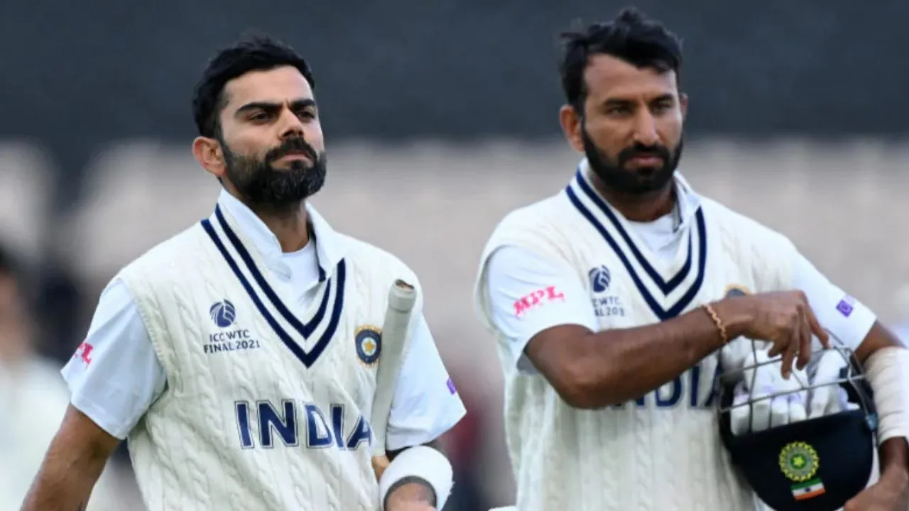 Virat Kohli Cheteshwar Pujara