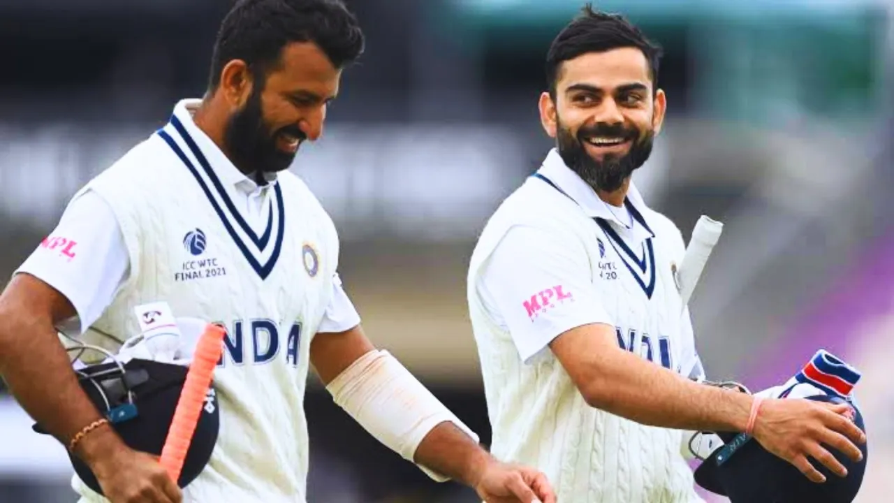 Cheteshwar Pujara said thank you to Virat Kohli for Instagram story on his retirement