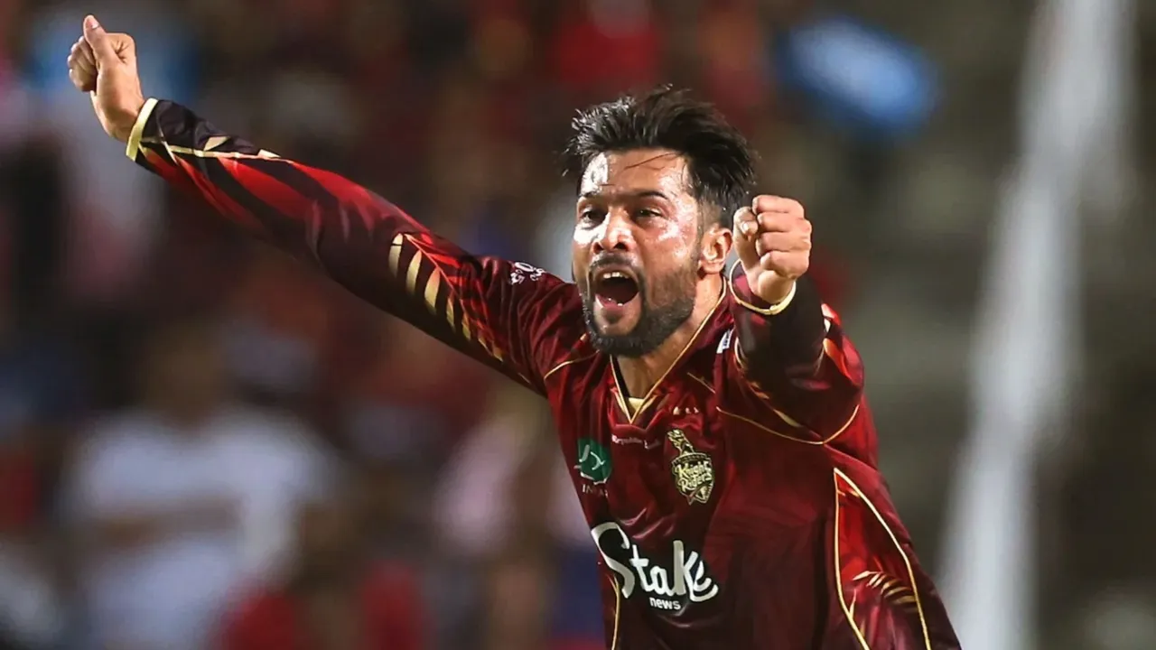 Mohammad Amir's magical performance in the cpl led trinbago knight riders to victory