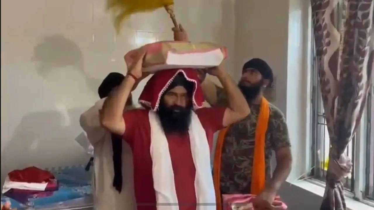 Hoshiarpur AAP MLA delivered holy form Shri Guru Granth Sahib safely