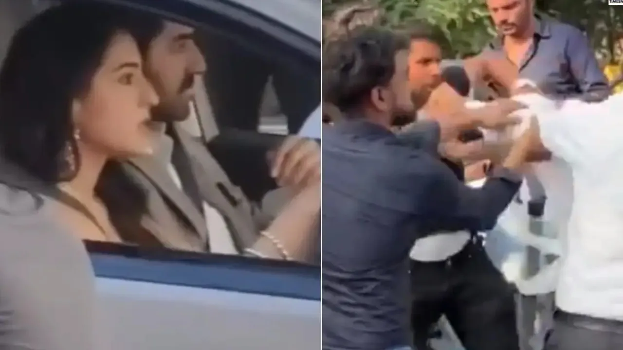 Pati Patni Aur Woh 2 film set crew members were beaten up public video viral