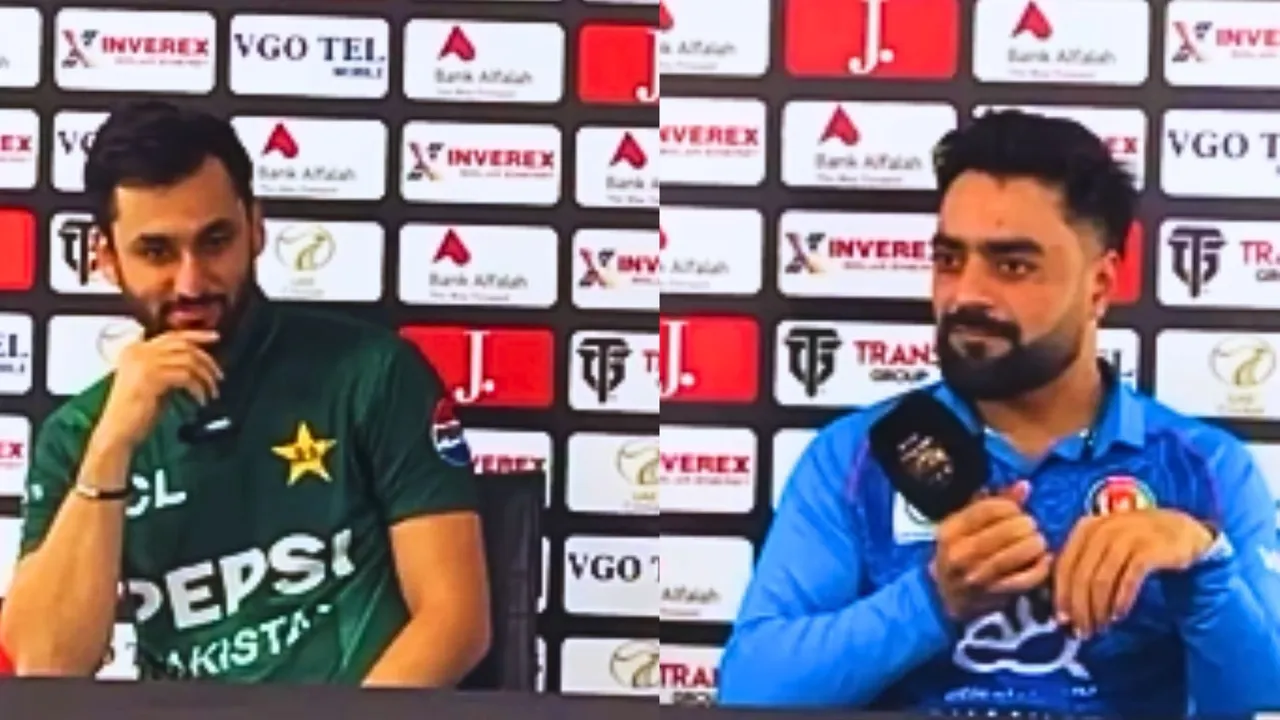 Salman Agha reaction went viral when journalist called Afghanistan 2nd biggest team in Asia