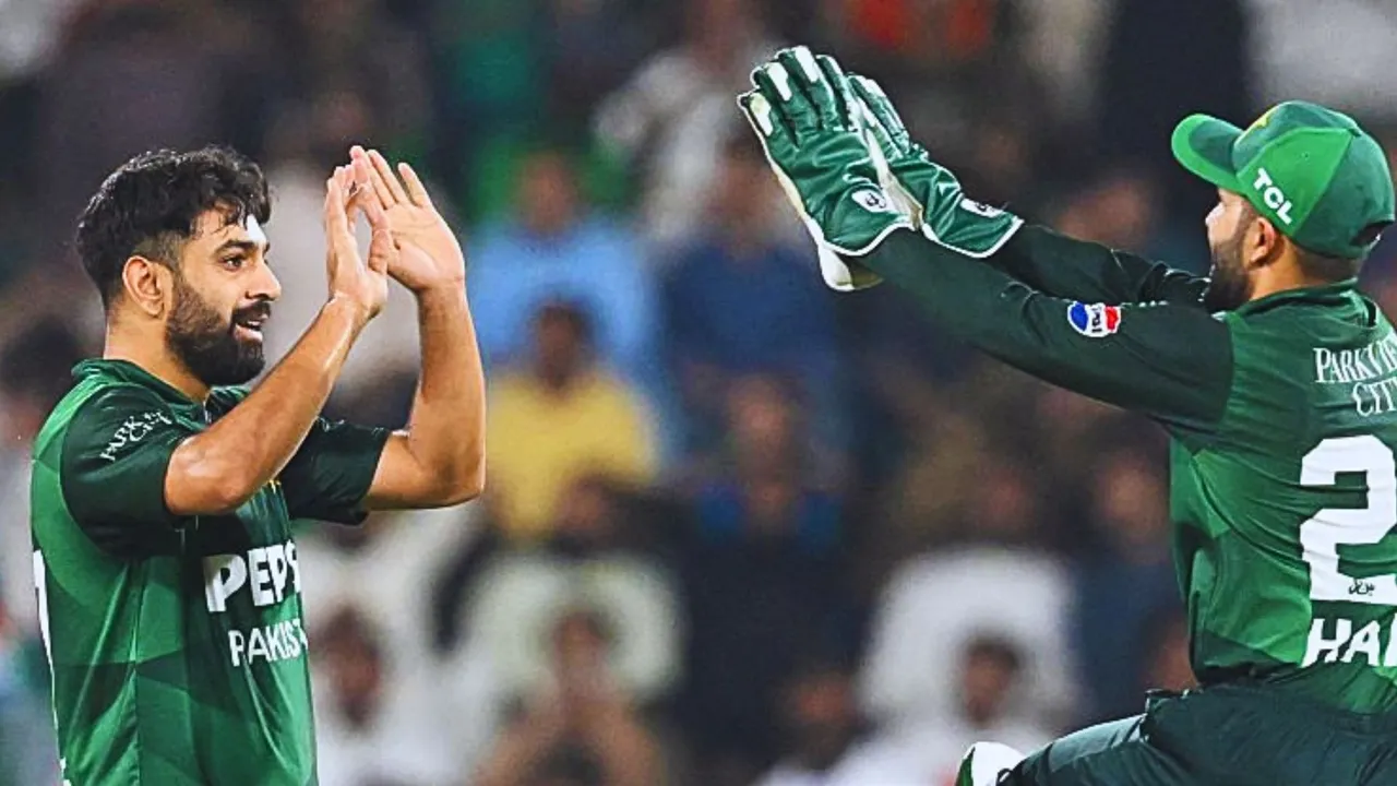 Haris Rauf bowled a match-winning spell for Pakistan against Afghanistan