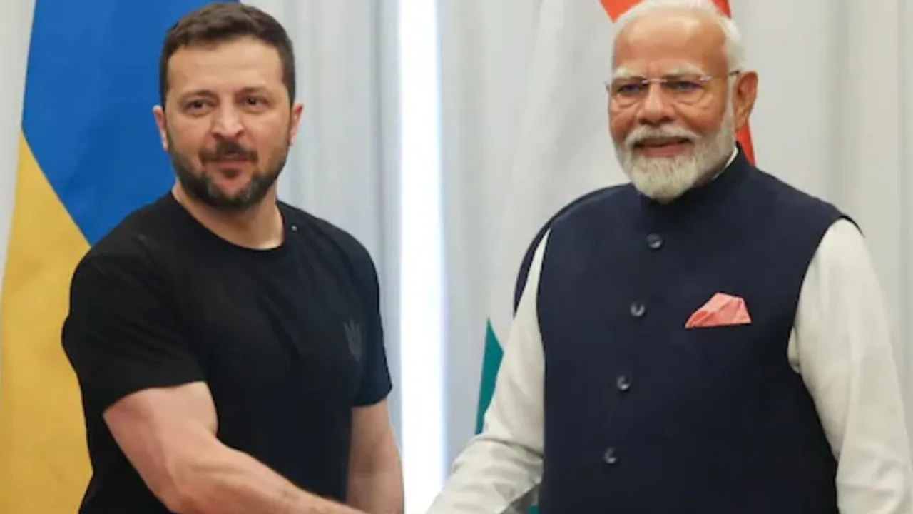 pm modi and zelensky