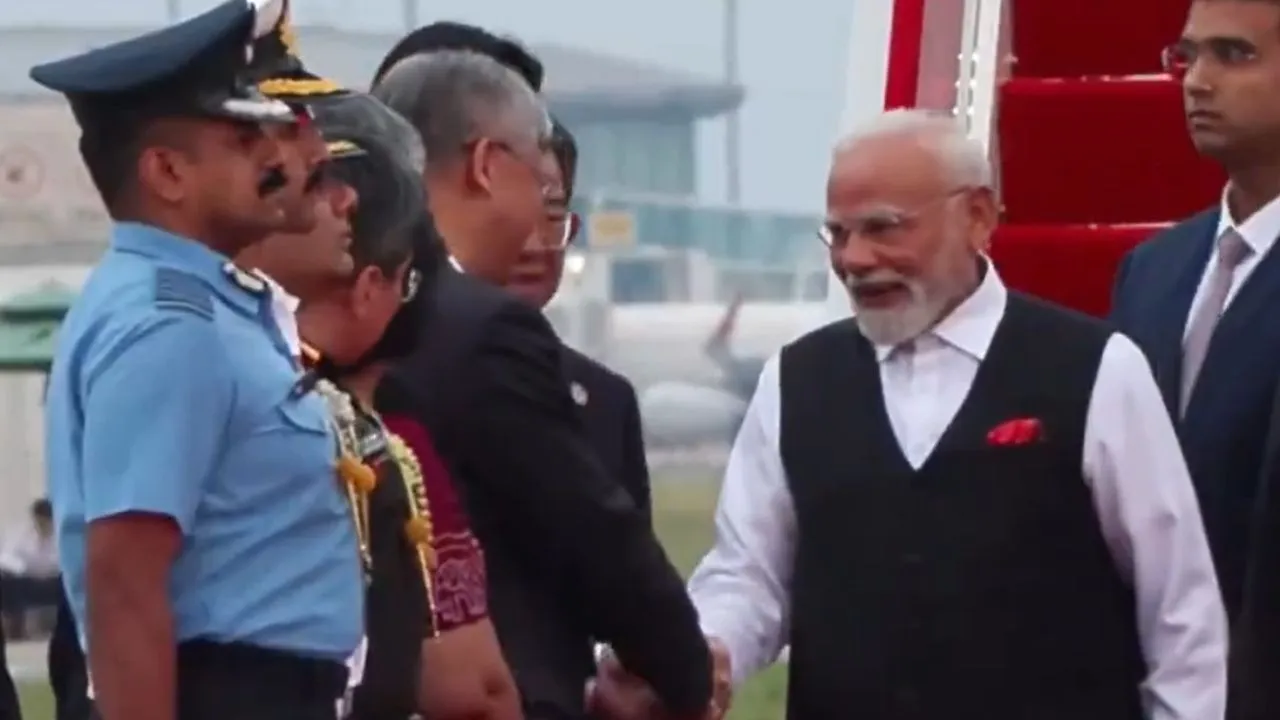 PM Modi reached China