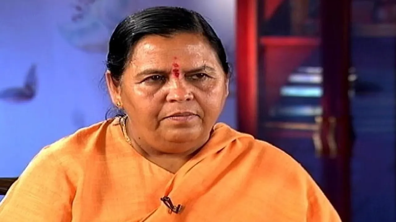 Uma Bharati former union minister