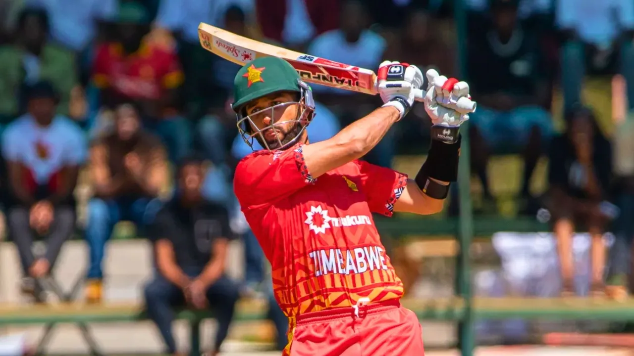 Sikandar Raza scores third consecutive odi fifty against sri lanka in the 2nd match