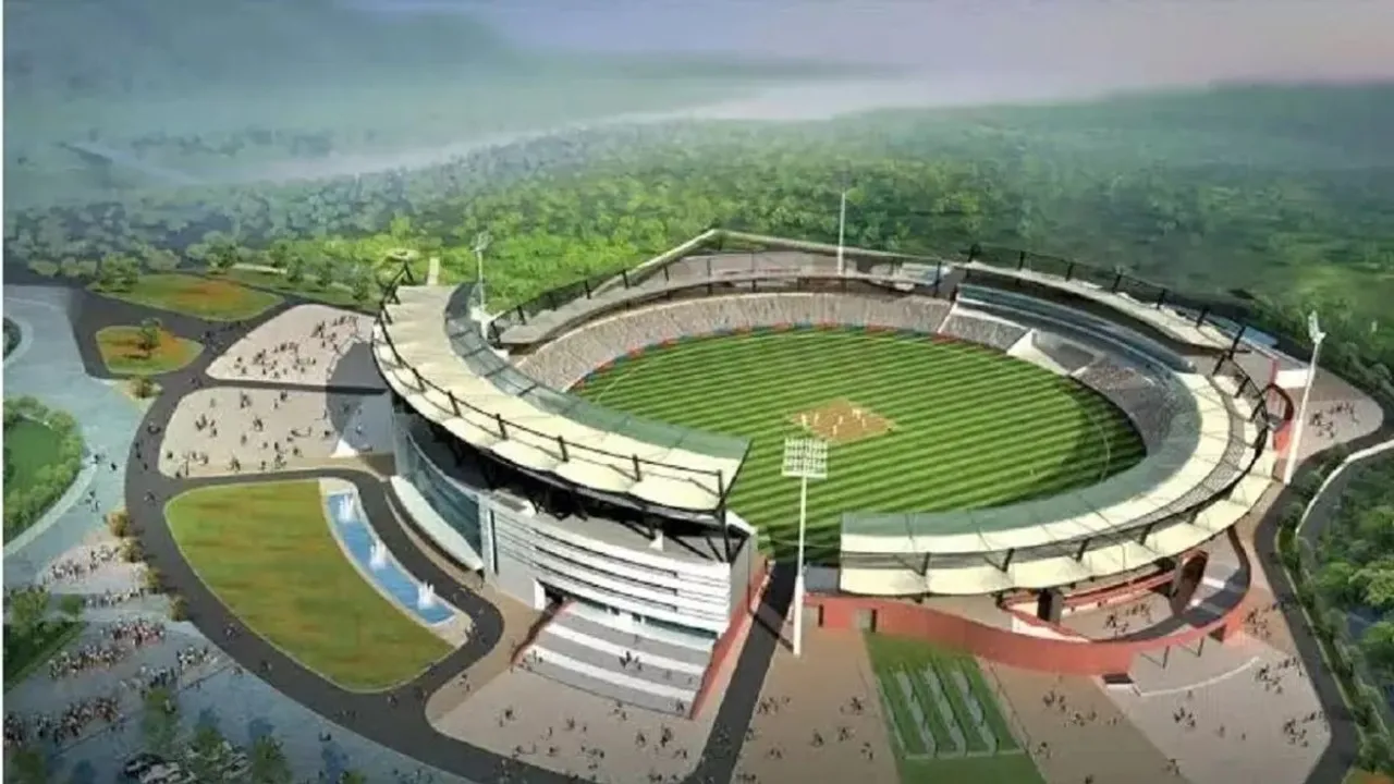 Rajgir international cricket stadium