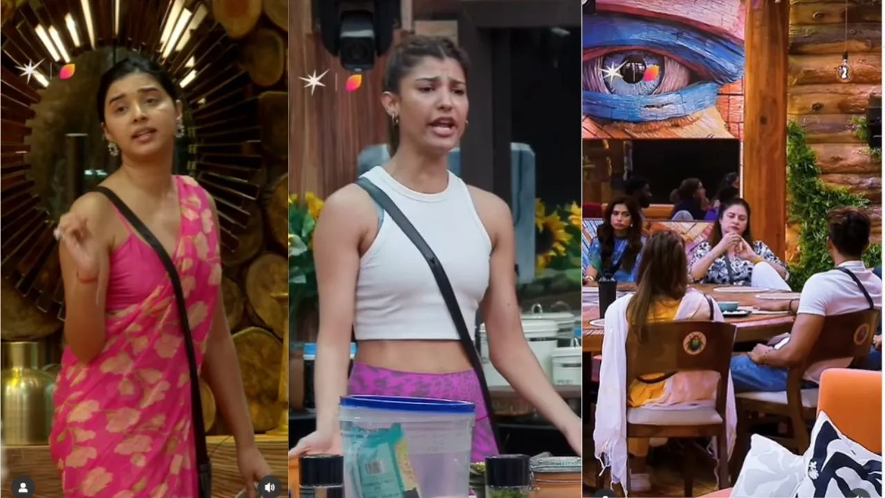 Tanya and Zeeshan fight for cleaning duty everyone had a problem with Kunika captaincy bigg boss 19 all updates