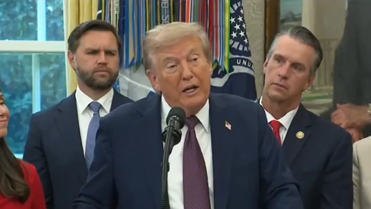 Donald Trump said why they put 50 Pc tariff on India