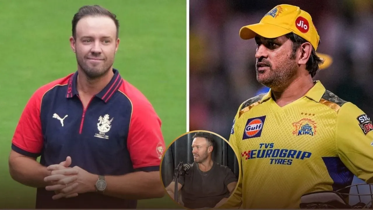 ab de villiers talk about ms dhoni how he one step ahead of everyone with his moves