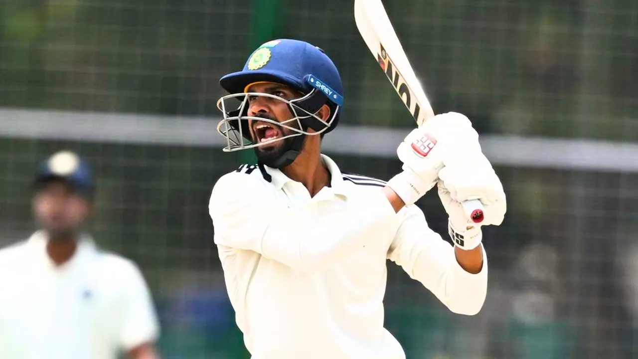 Rituraj Gaikwad scored a magnificent fifty in Duleep Trophy semifinal for west zone