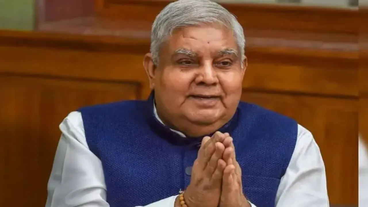 _Former Vice President Jagdeep Dhankhar