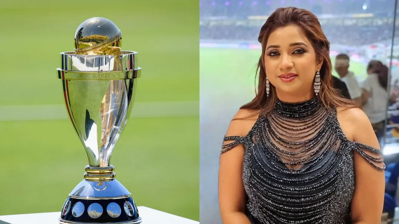 Shreya Ghoshal will grace the opening ceremony of ICC World Cup 2025 with her performance