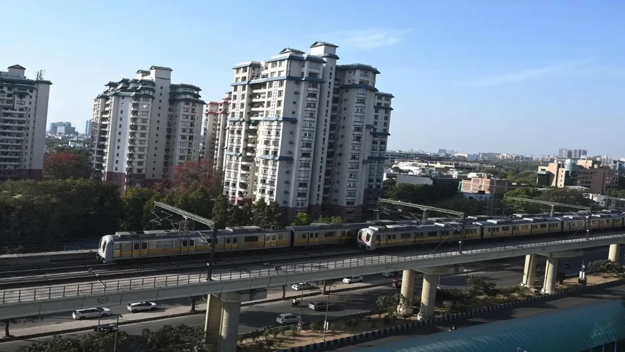 Grurugram Metro service