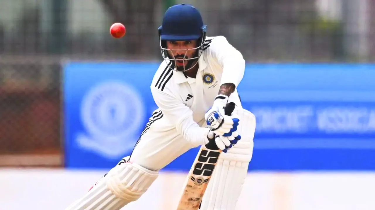 Rajat Patidar performed brilliantly in the Duleep Trophy semi finals scoring 77 runs