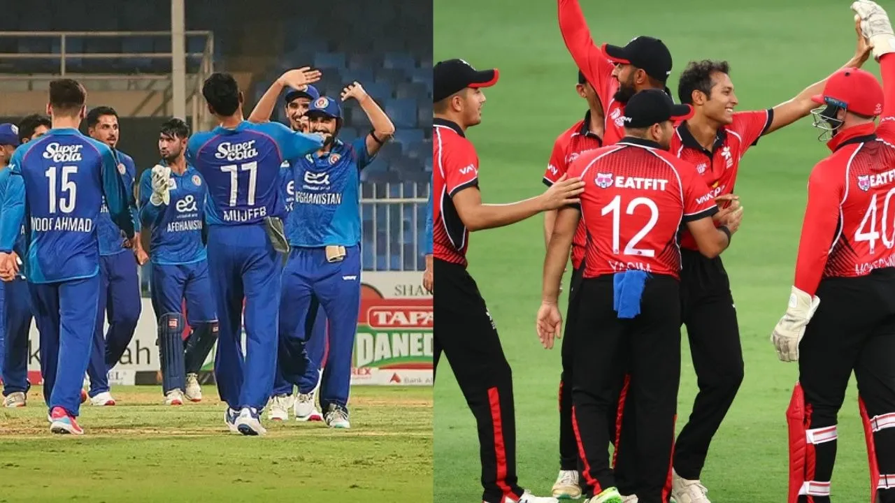 Afghanistan vs honk Kong Playing 11