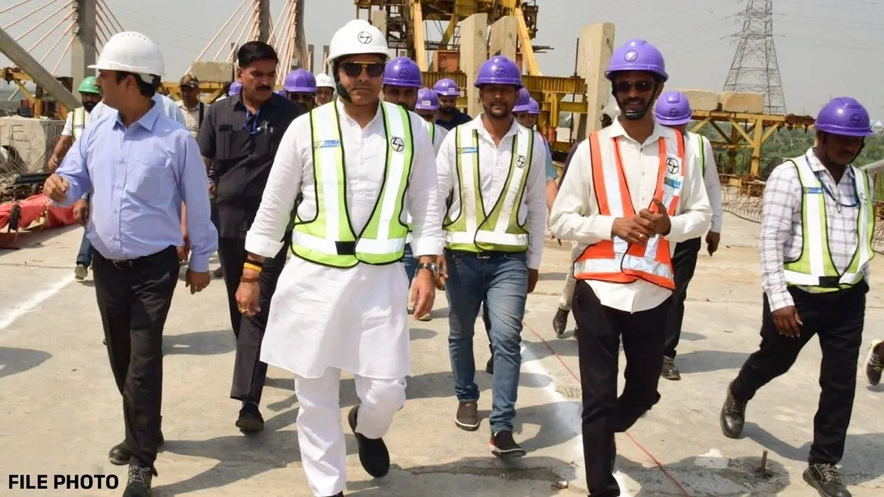 Barapullah Phase-3 flyover project