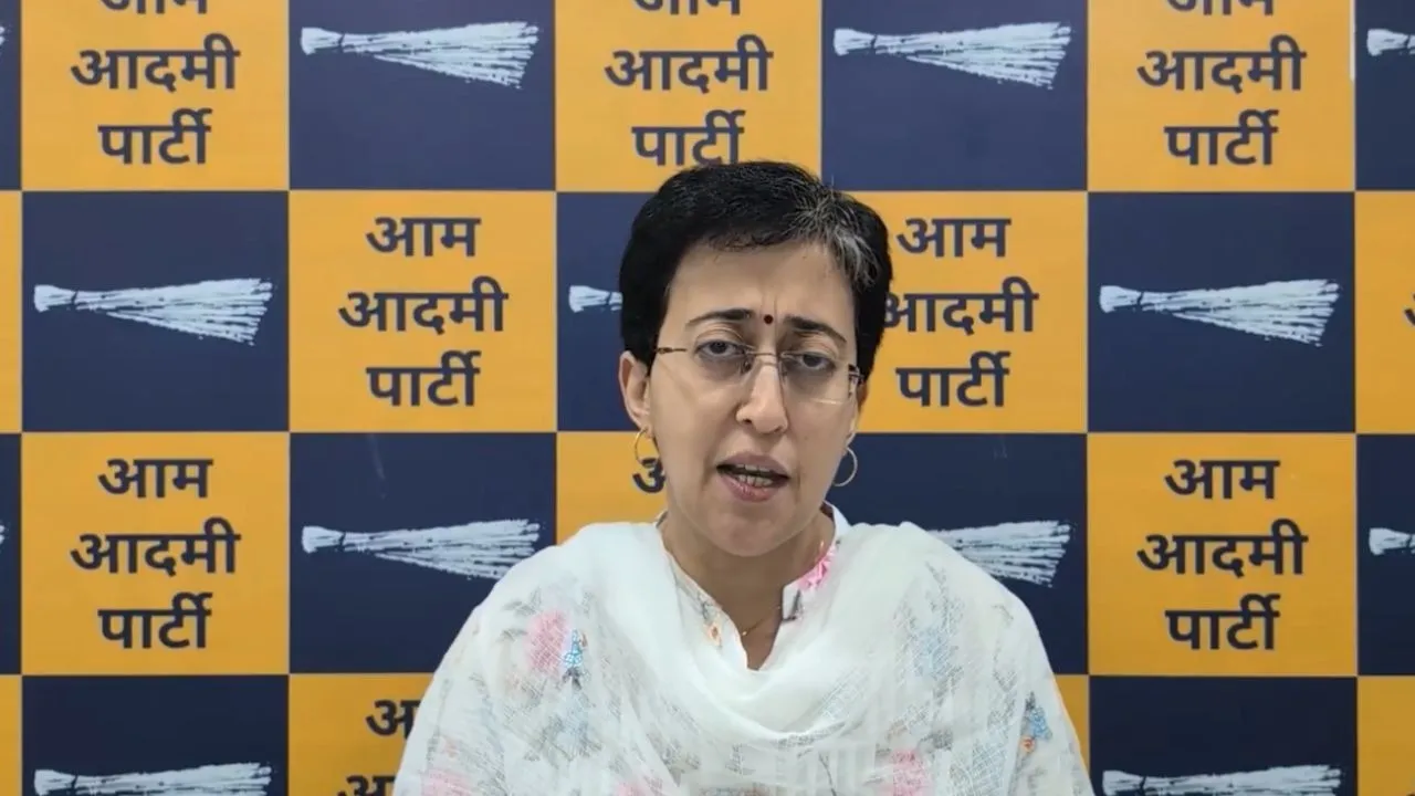 Delhi AAP Leader atishi on Delhi Flood