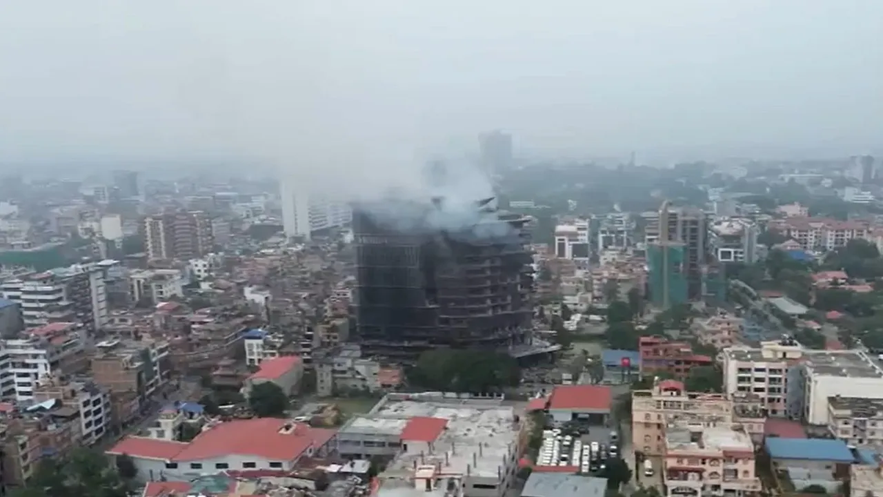 Nepal Hotel Fire