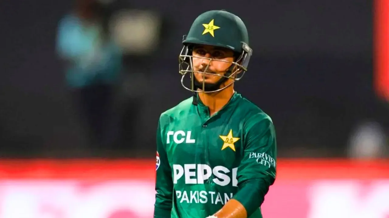 Oman gave big blow to Pakistan on the second ball Saim Ayub goes on a duck