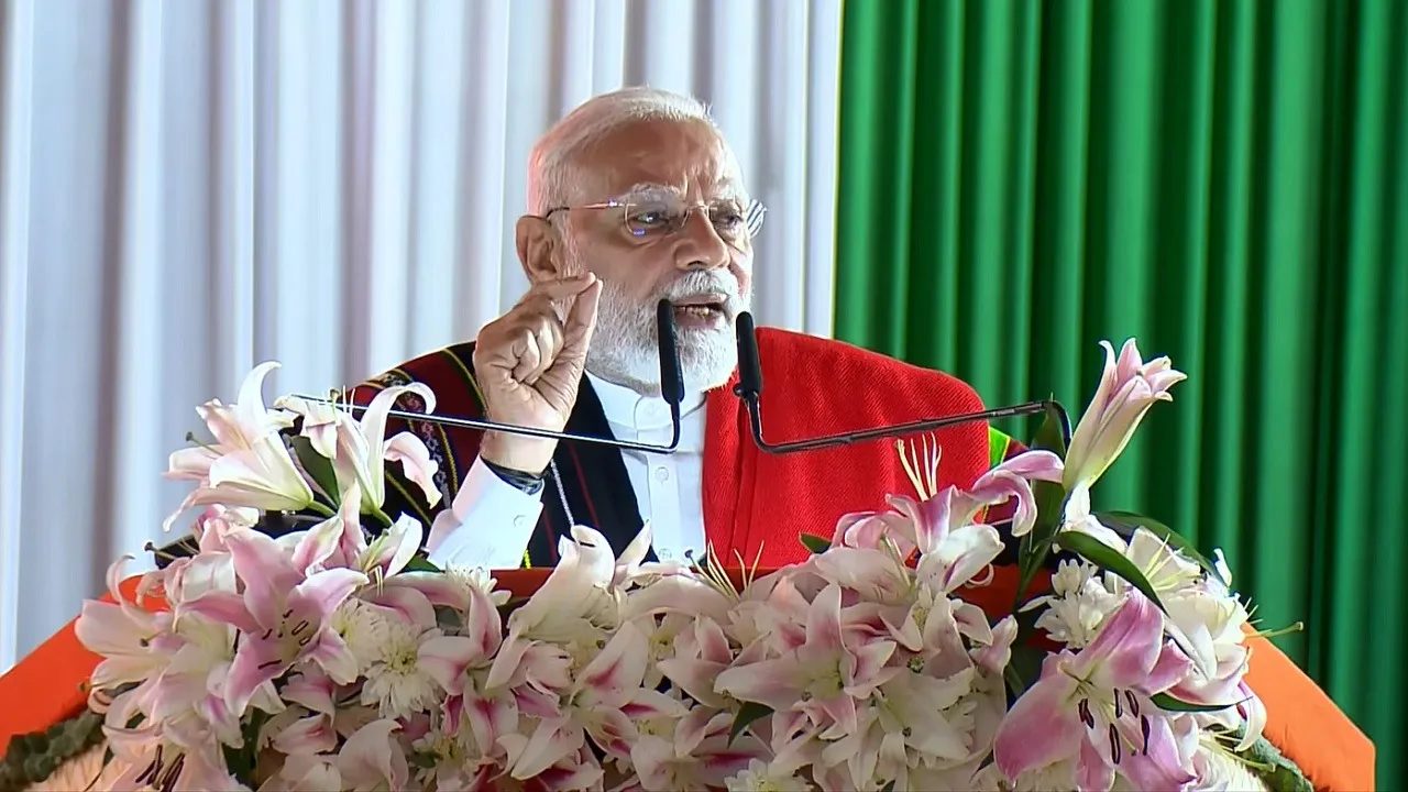 PM Modi in Manipur