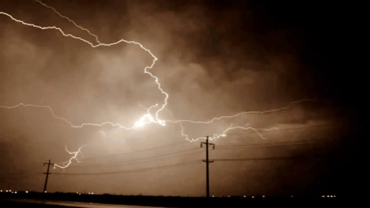 Rajasthan Lightning strike