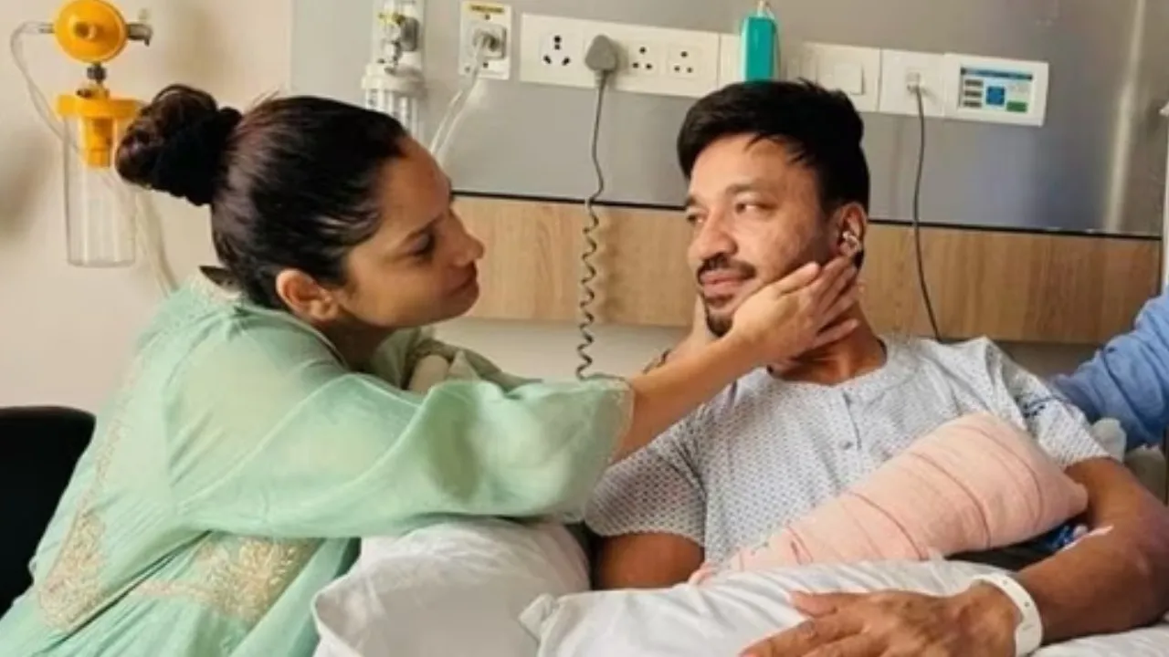 Ankita Lokhande shares emotional post for husband vicky jain she give health updates