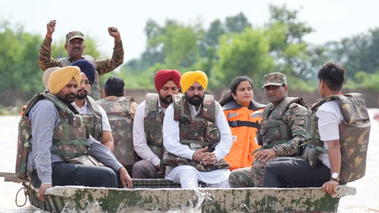 Punjab Sarkar Special mega campaign emphasising on relief cleaning and reconstruction amid Flood