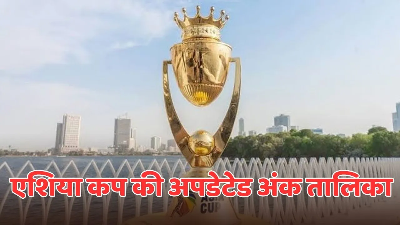 ASIA CUP Updated points table after 8 matches in asia cup 2025