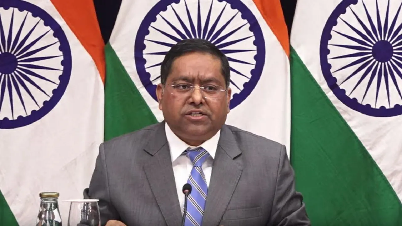 Foreign Ministry spokesperson Randhir Jaiswal