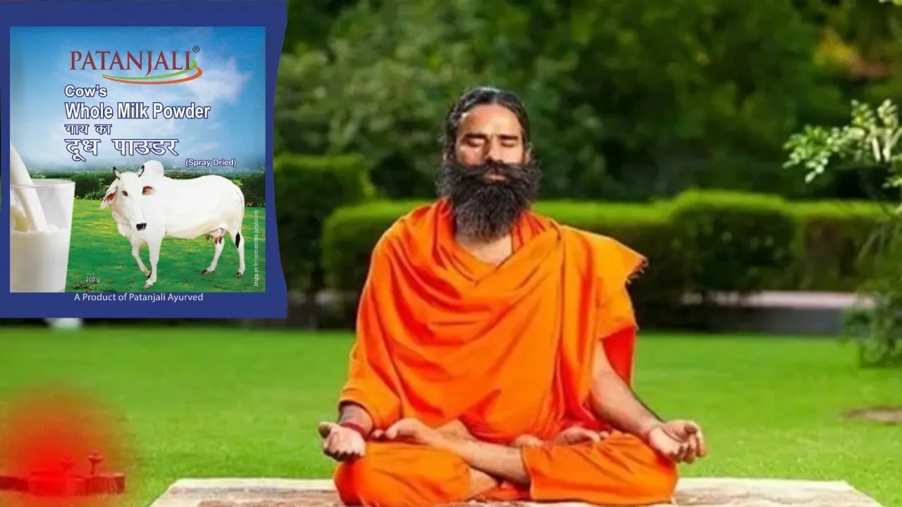 Patanjali Baba Ramdev whole milk powder