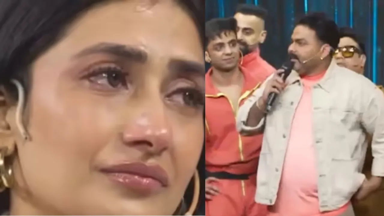Pawan Singh became emotional when he left Rise and Fall show Dhanashree Verma had crying