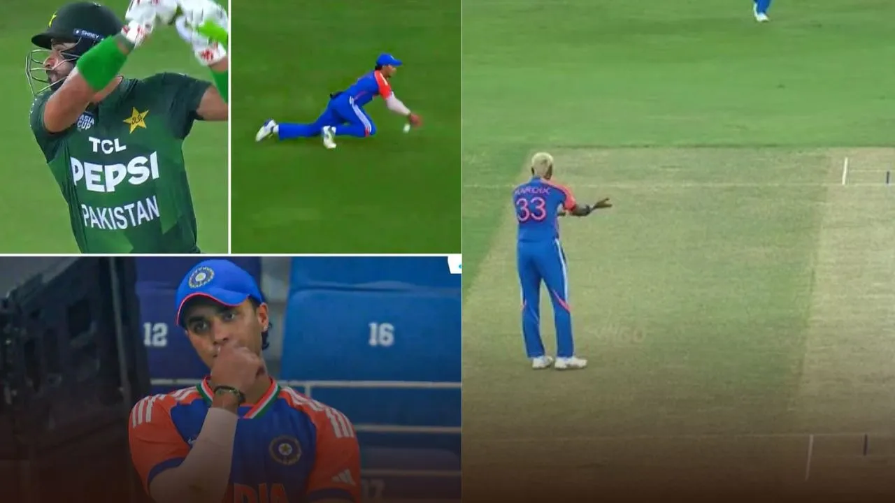 abhishek sharma drop catch Sahibzada Farhan