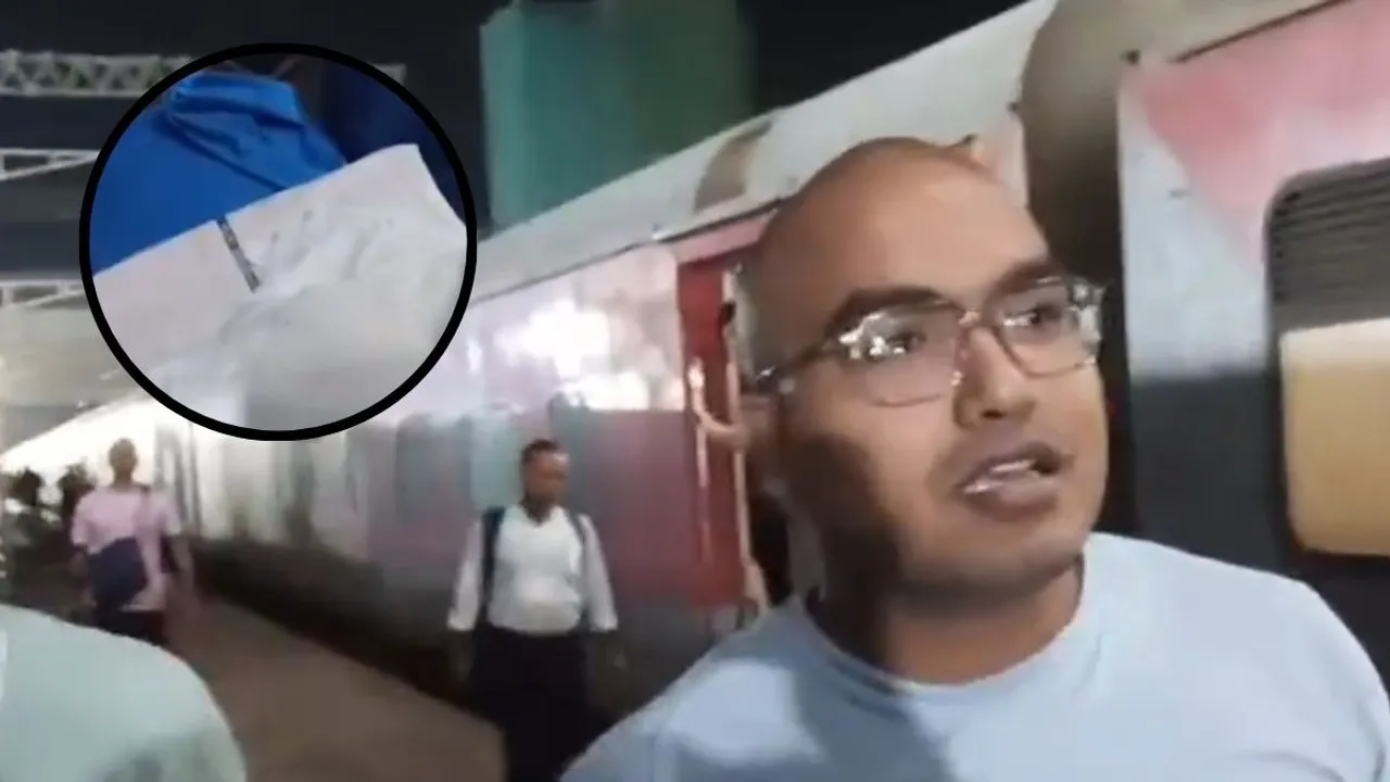 indian train video