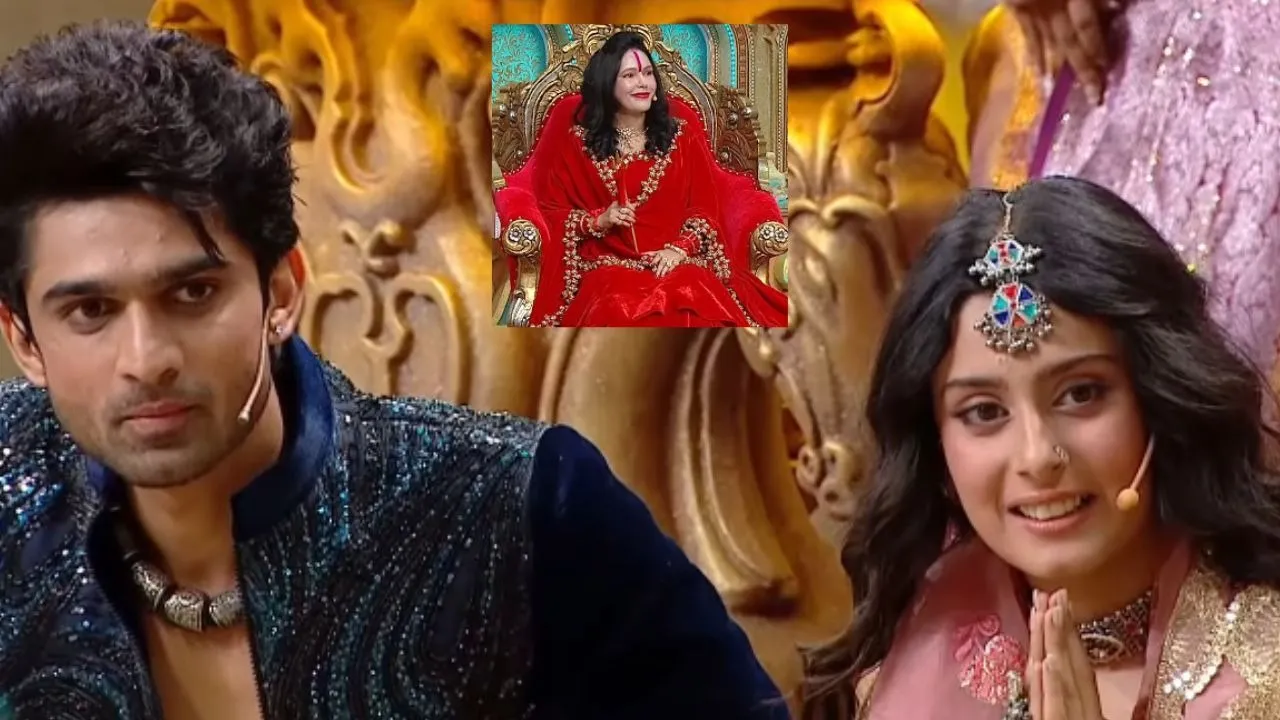 Abhishek-Isha-Radhe Maa