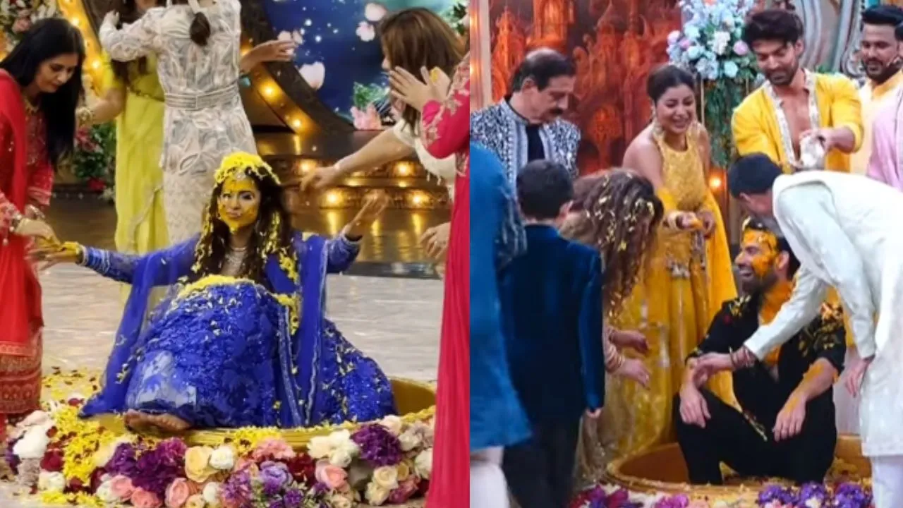 Avika Gor Haldi Ceremony