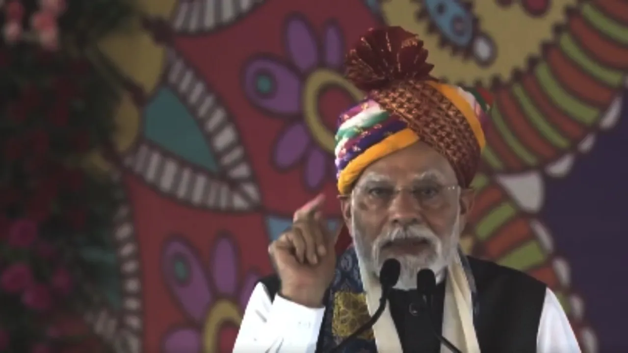 PM Modi at banswara