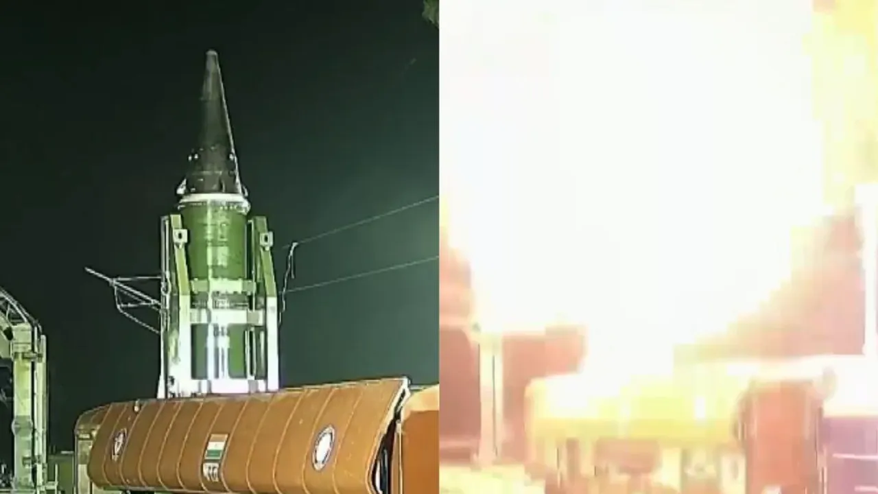 rail-based mobile launcher