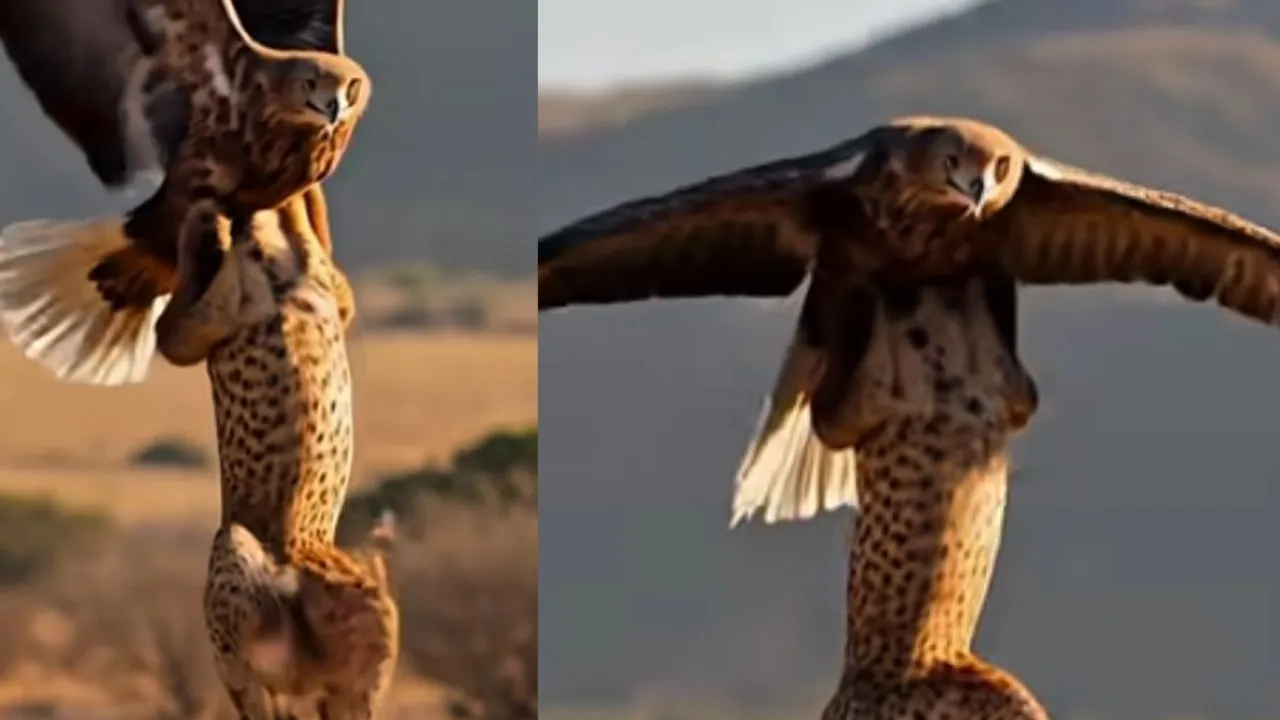 viral egle hunting video