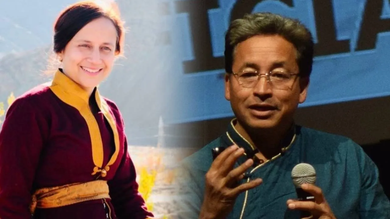 Sonam Wangchuk Wife Gitanjali Angmo Reacts on arrest Leh Violence Case