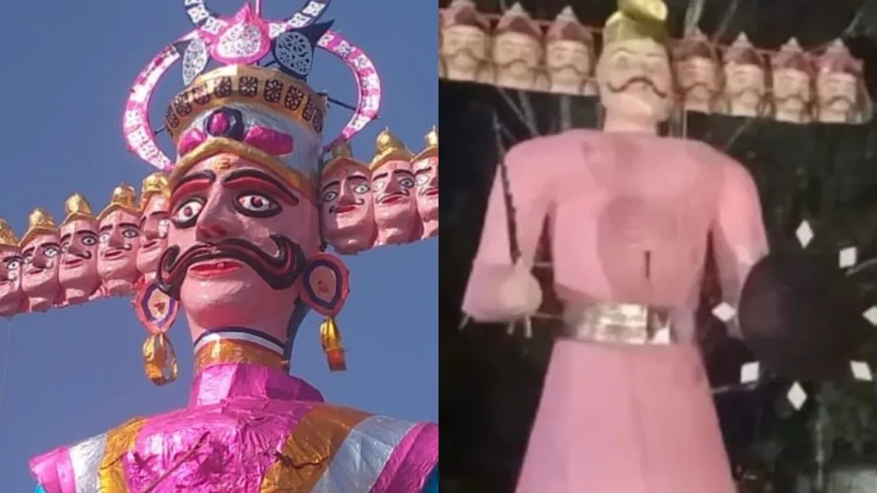 Delhi katni ravan burnt