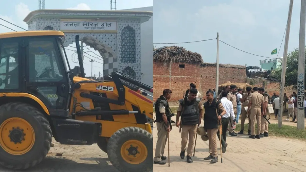 Sambhal Janta marriage hall demolished
